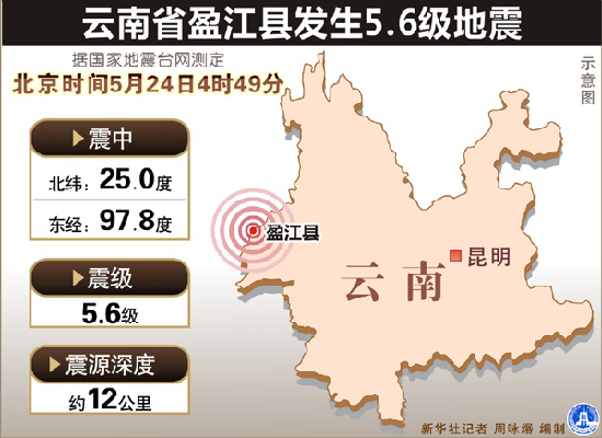 云南瑞丽正统计伤亡及受损情况