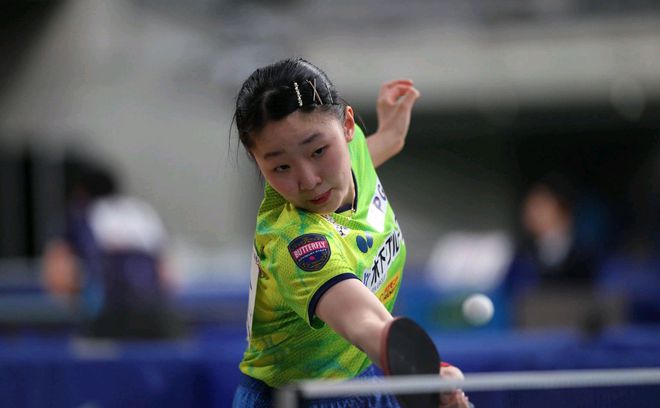张本美和女单夺冠