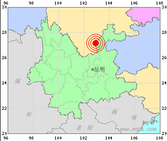 云南大理深夜发生4.8级地震