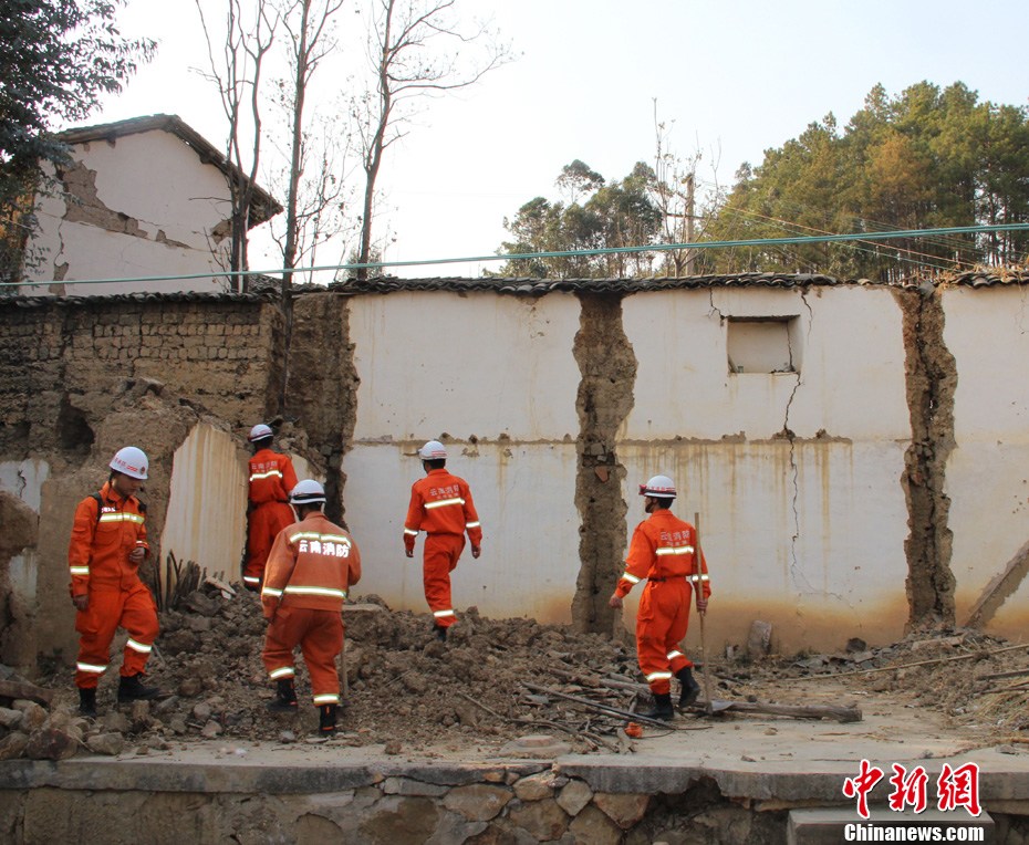 云南洱源地震致442户房屋受损