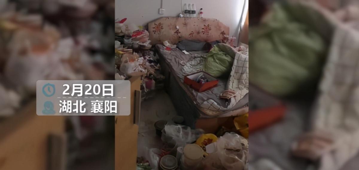 女租客欠租后失联 40平公寓变垃圾场
