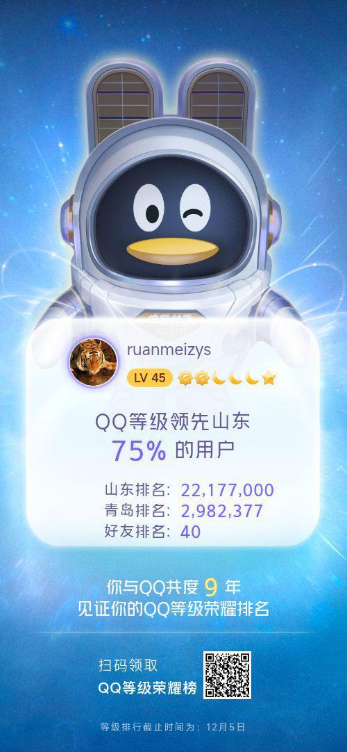 全球首个满级QQ诞生
