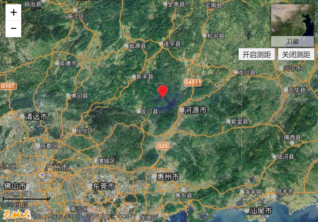 清远地震 广州深圳等地有震感